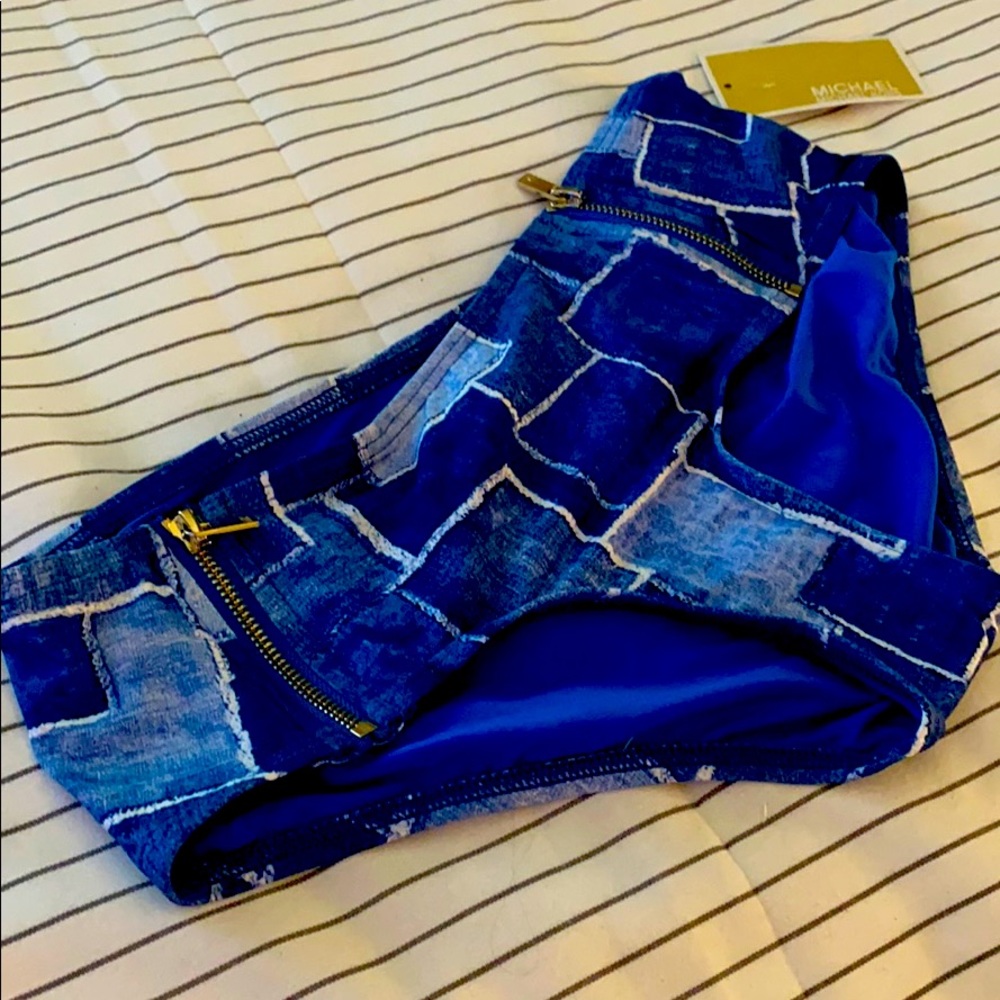 Cute blue MICHAEL KORS 2 piece swim Bikini